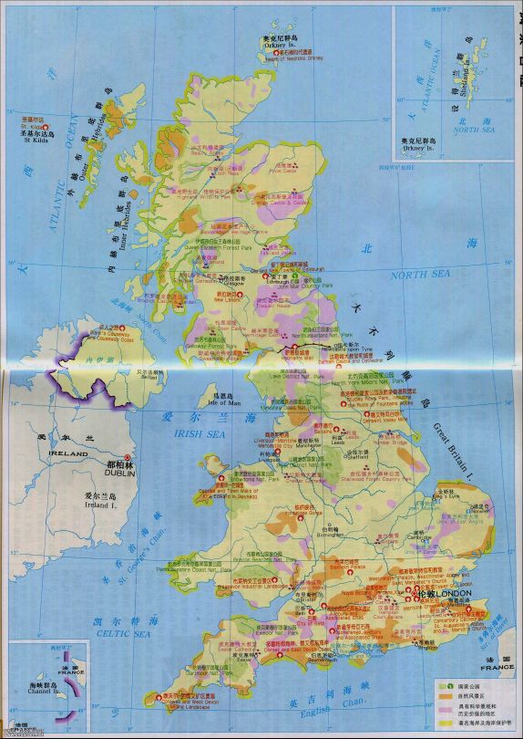 世界旅游地图揽胜—欧洲英国埃塞克斯郡