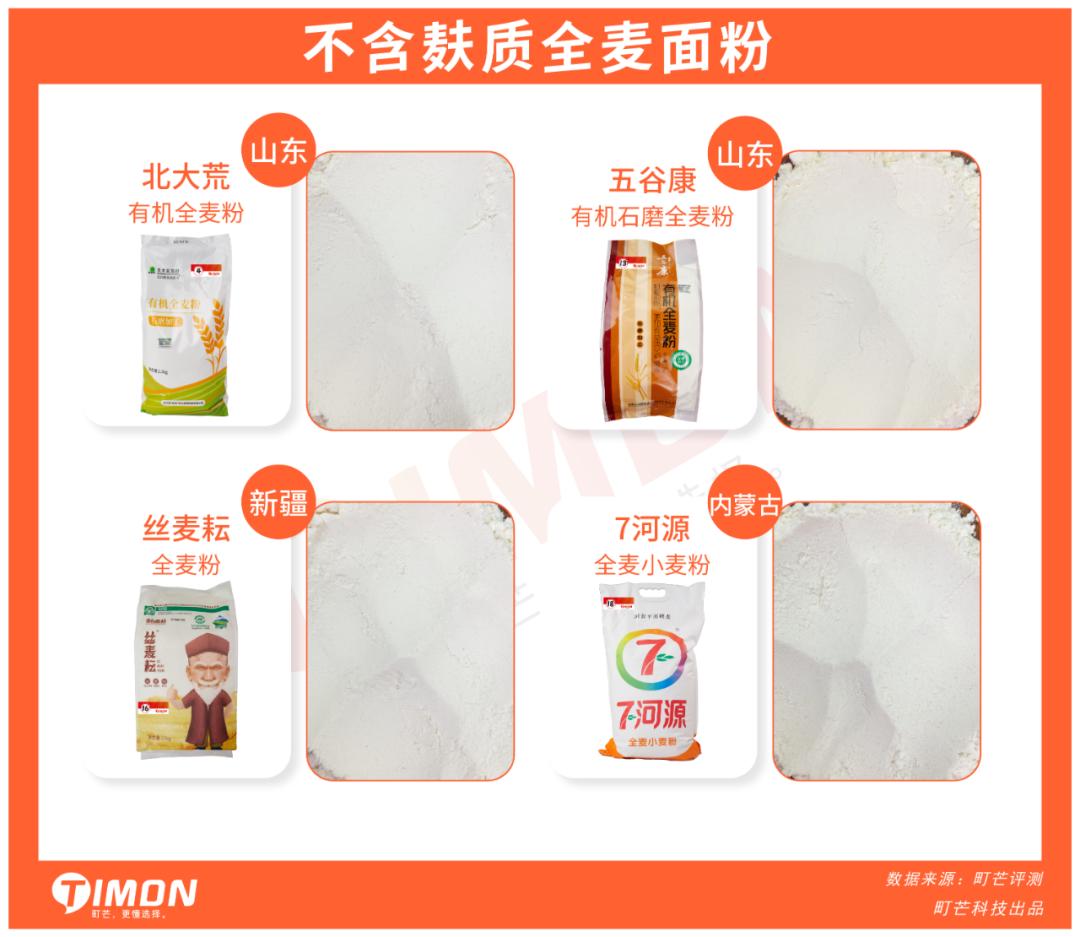 全麦粉热销排行榜,全麦粉100%全麦测评