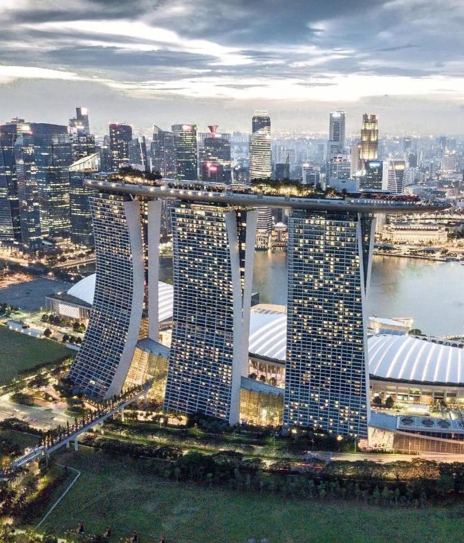 新加坡滨海湾金沙酒店建筑分析,新加坡滨海湾金沙酒店的视频