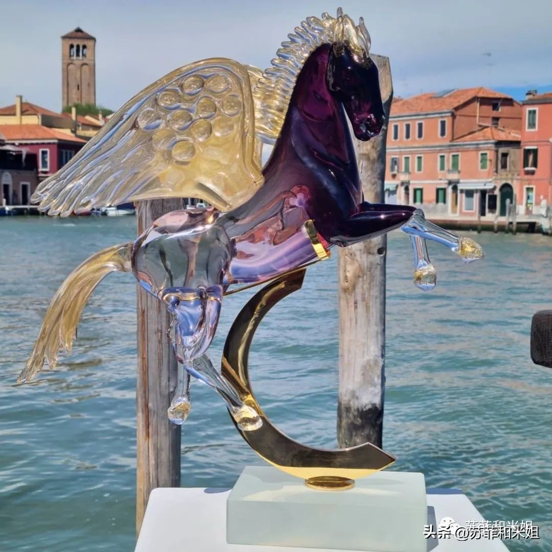 浪漫水城威尼斯的玻璃制品