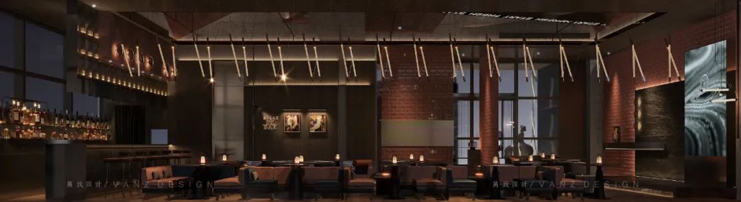 116㎡清吧娱乐餐饮设计-增强空间的体验