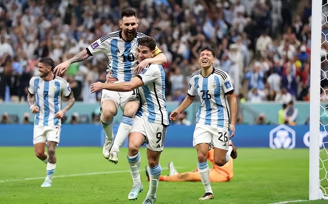 法国打破了阿根廷晋级的希望,法国阿根廷重新决赛