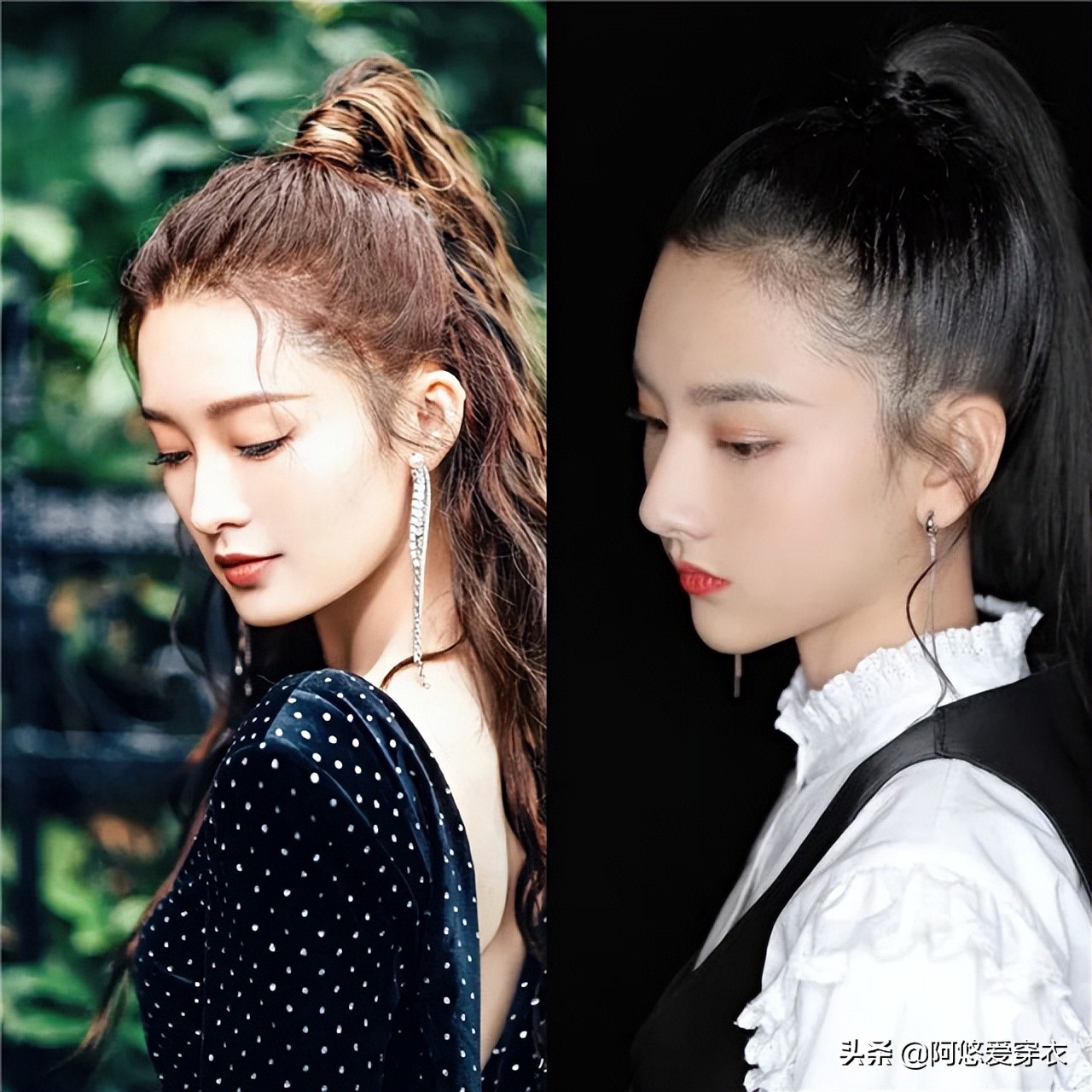 头发特别短扎头发简单好看9-12岁,别再披头发了这3款扎发才好看