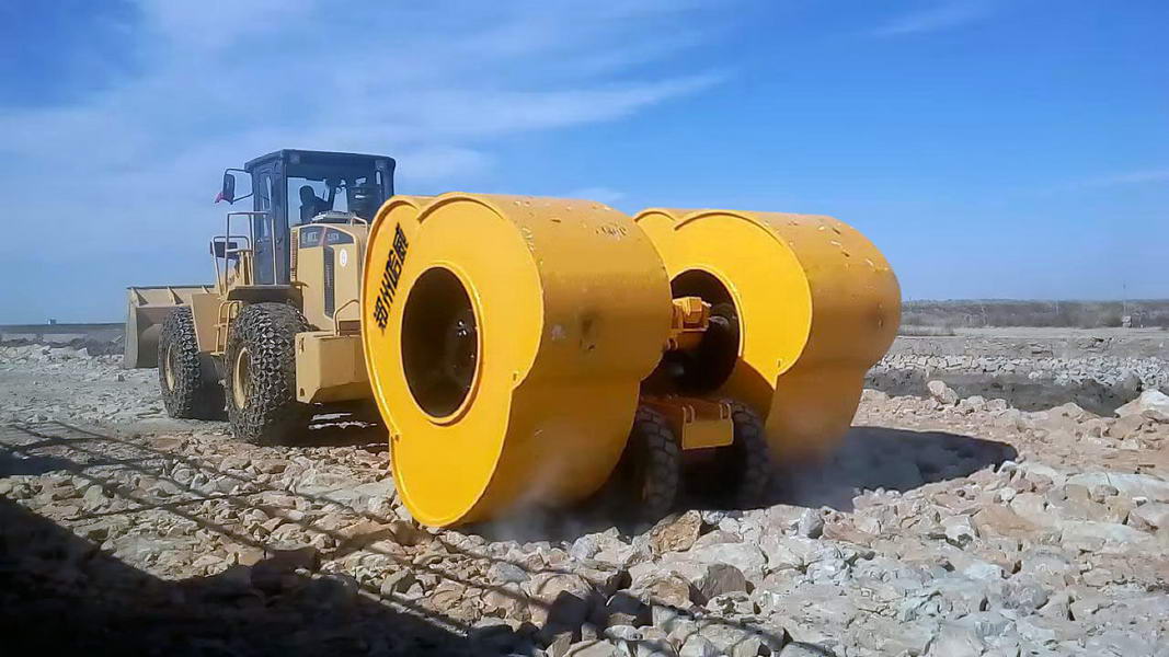 三边轮冲击式压路机,三边形冲击压路机最新报价