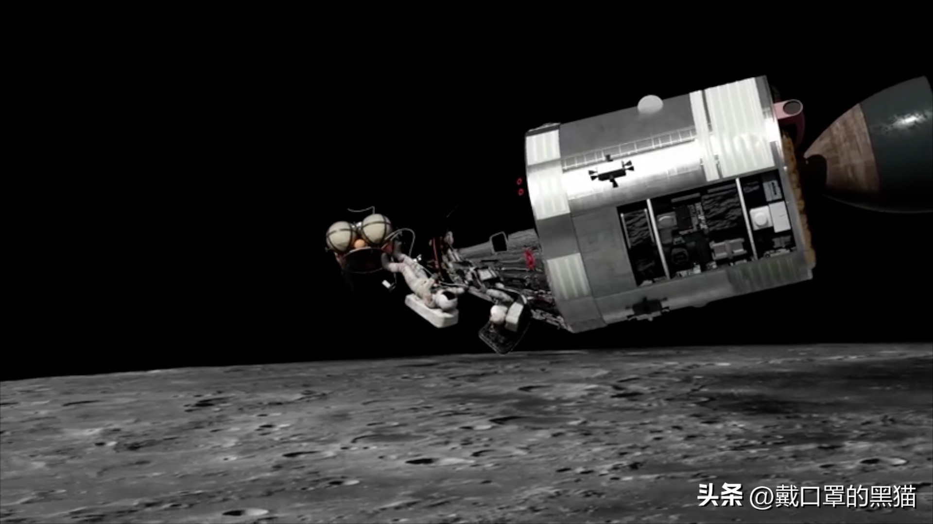 阿波罗登月6次都出舱了吗,阿波罗登月舱登月过程