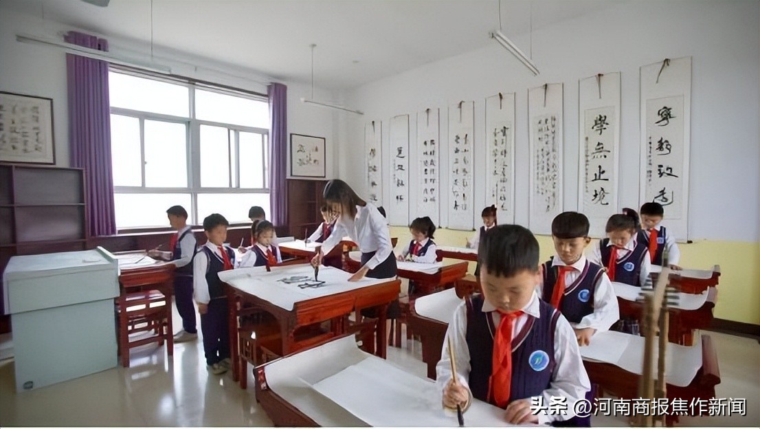 以绣花功夫，绣出美好蓝图！焦作马村教育落实“双减”，交上高分答卷