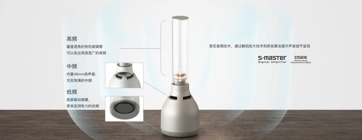 点亮音乐的烛光索尼LSPX-S3晶雅音管试用感受