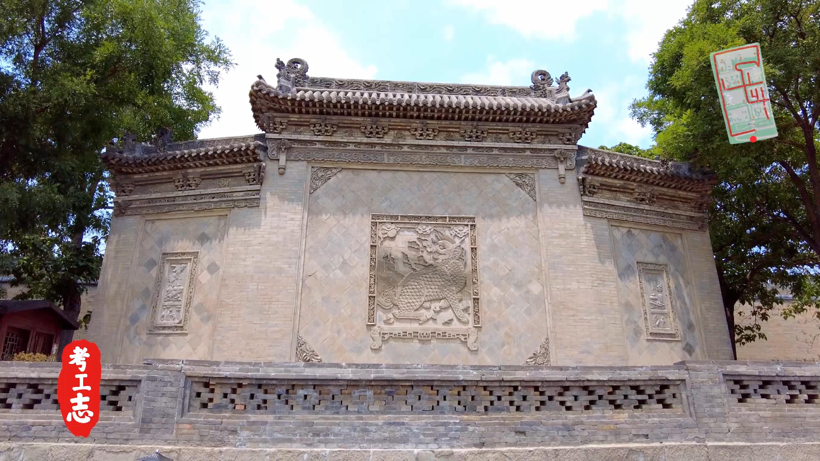 解读王家大院,王家大院从上往下看