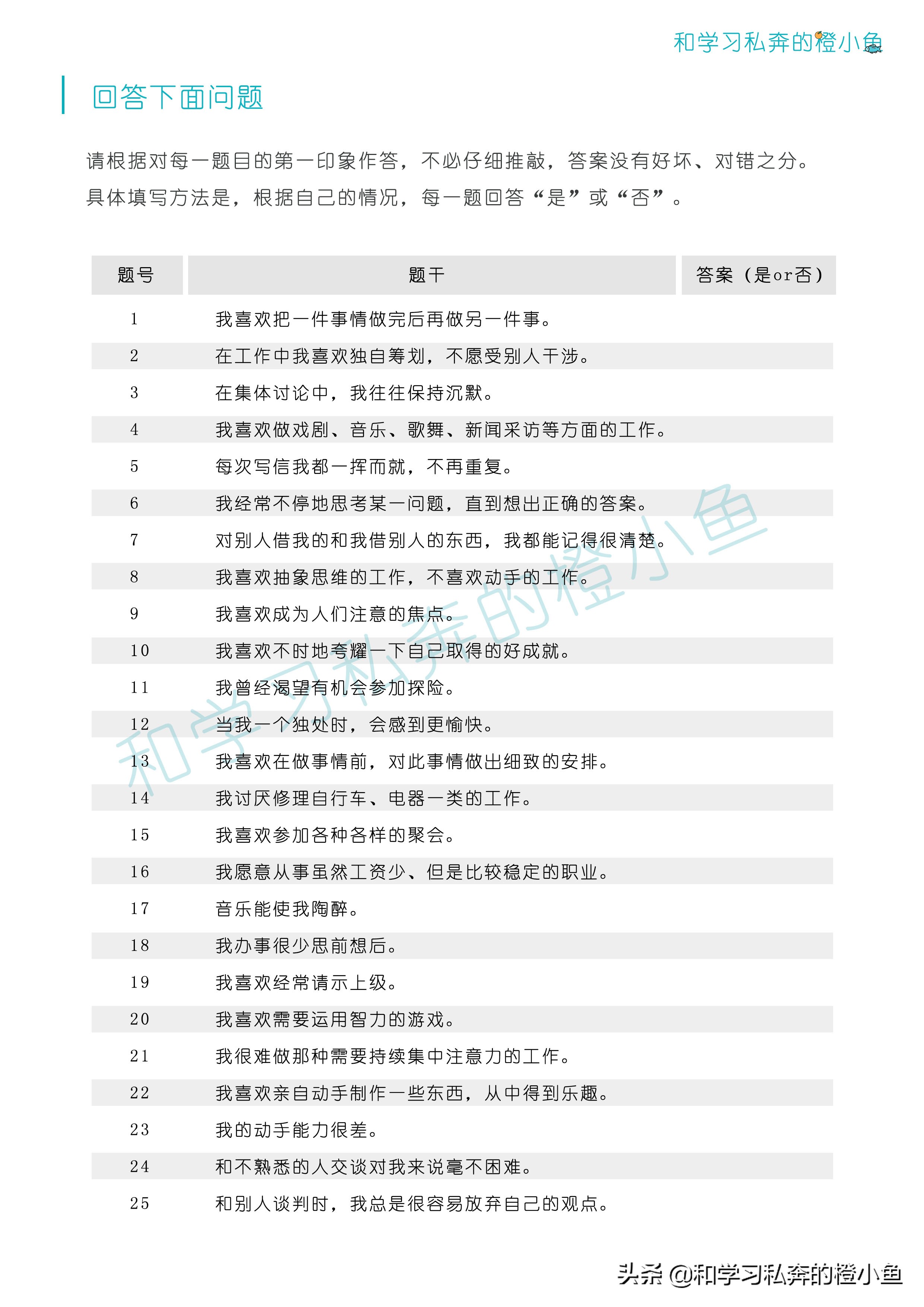 看看你在哪些岗位能如鱼得水—霍兰德职业兴趣测评