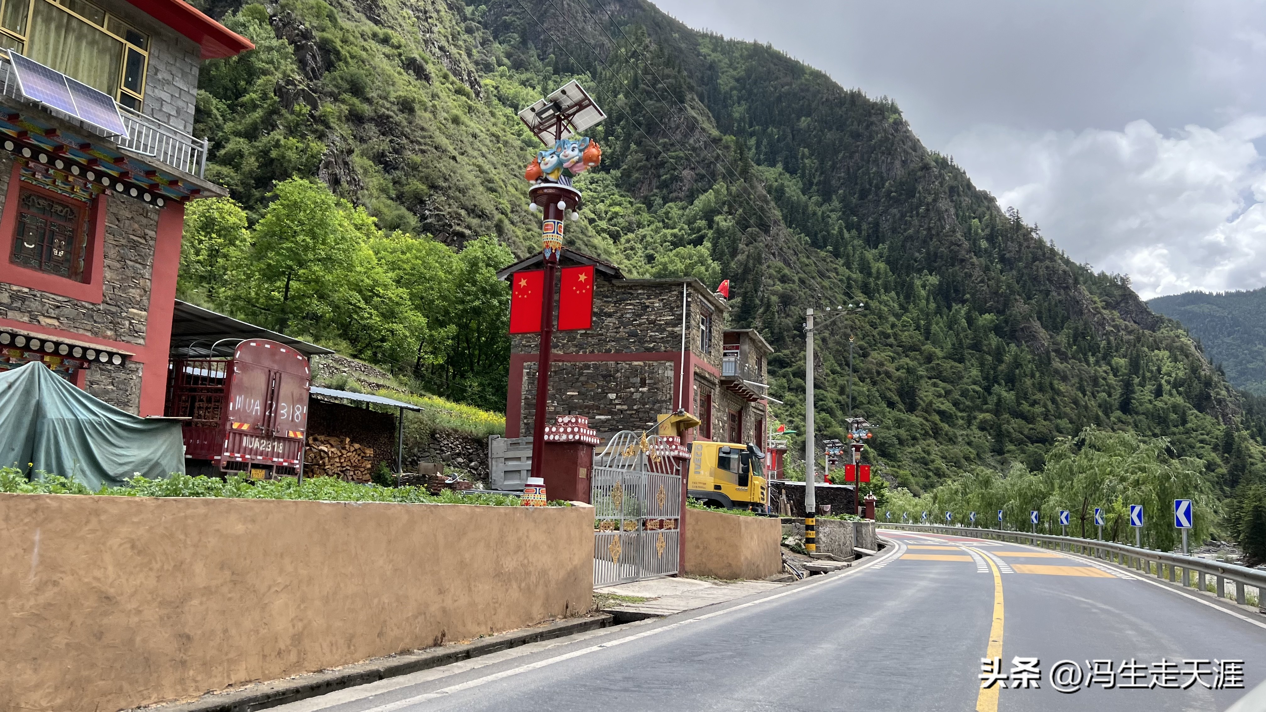 g317川藏线全程线路详细,g317川藏北线景点康定