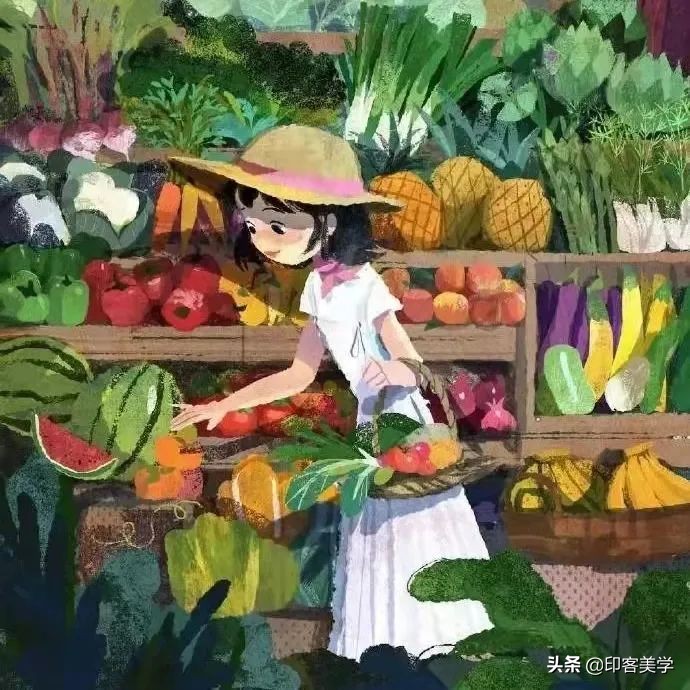 小众插画头像,分享给大家一组我的原创插画头像