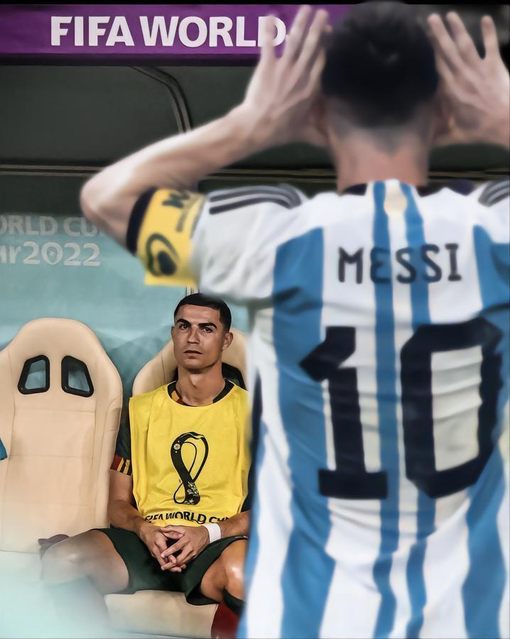 反差很大，梅西世界杯后迎巴黎新合同，C罗却只剩去沙特选项