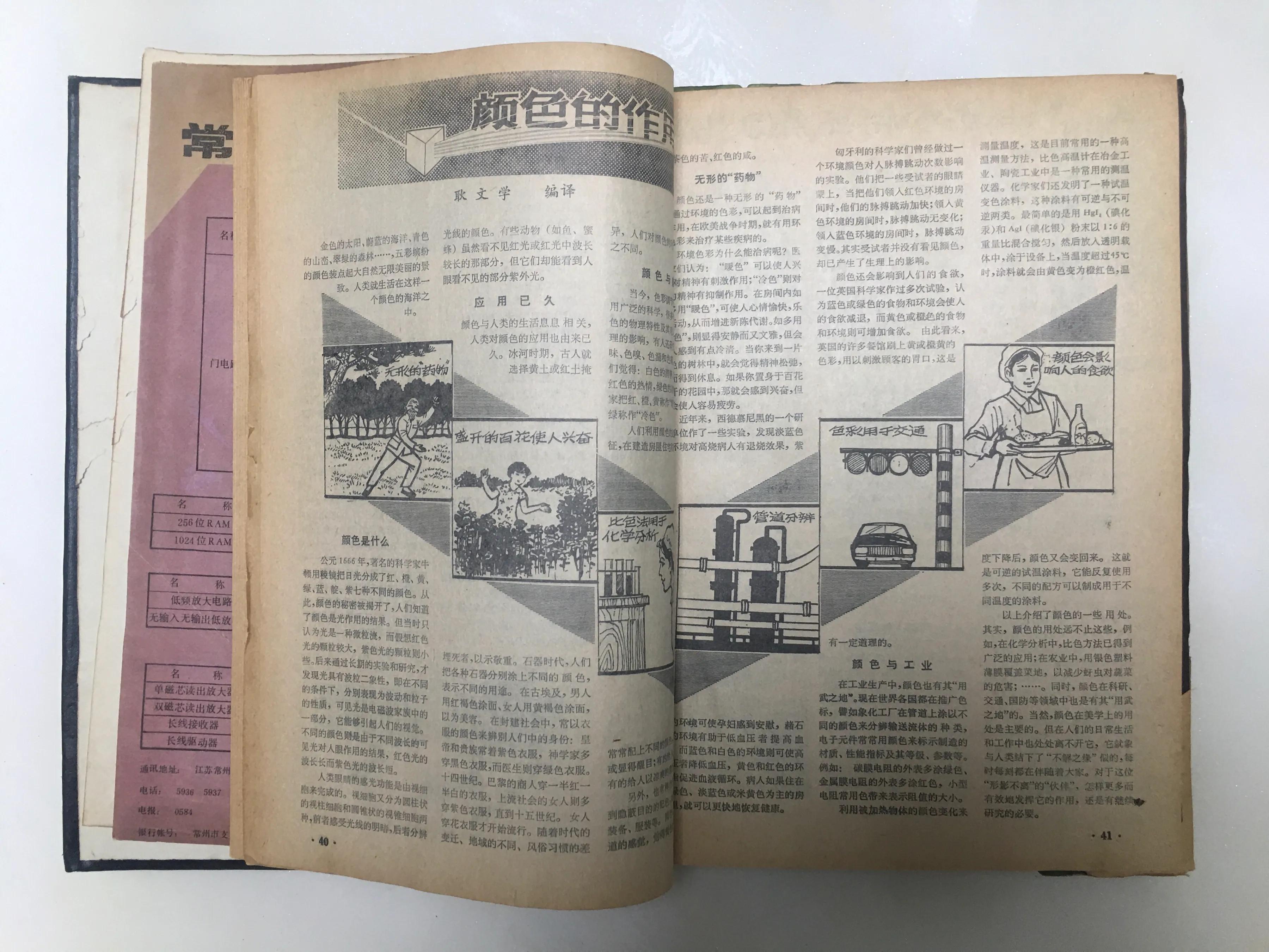 六七十年代科学实验杂志,关于科学史的科普杂志