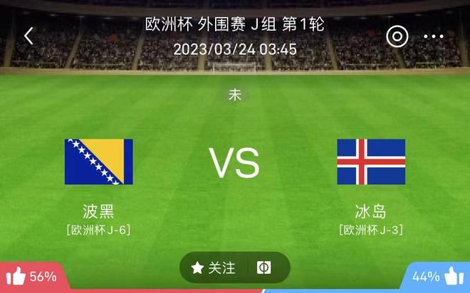 欧预赛波黑vs冰岛,欧洲杯波黑冰岛