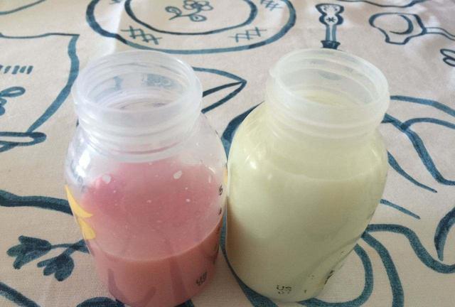 乳汁一直有血怎么缓解,乳汁里面有奶渣是正常吗