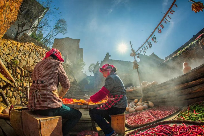 带您走进最美乡村婺源篁岭,遇见最美乡村风景