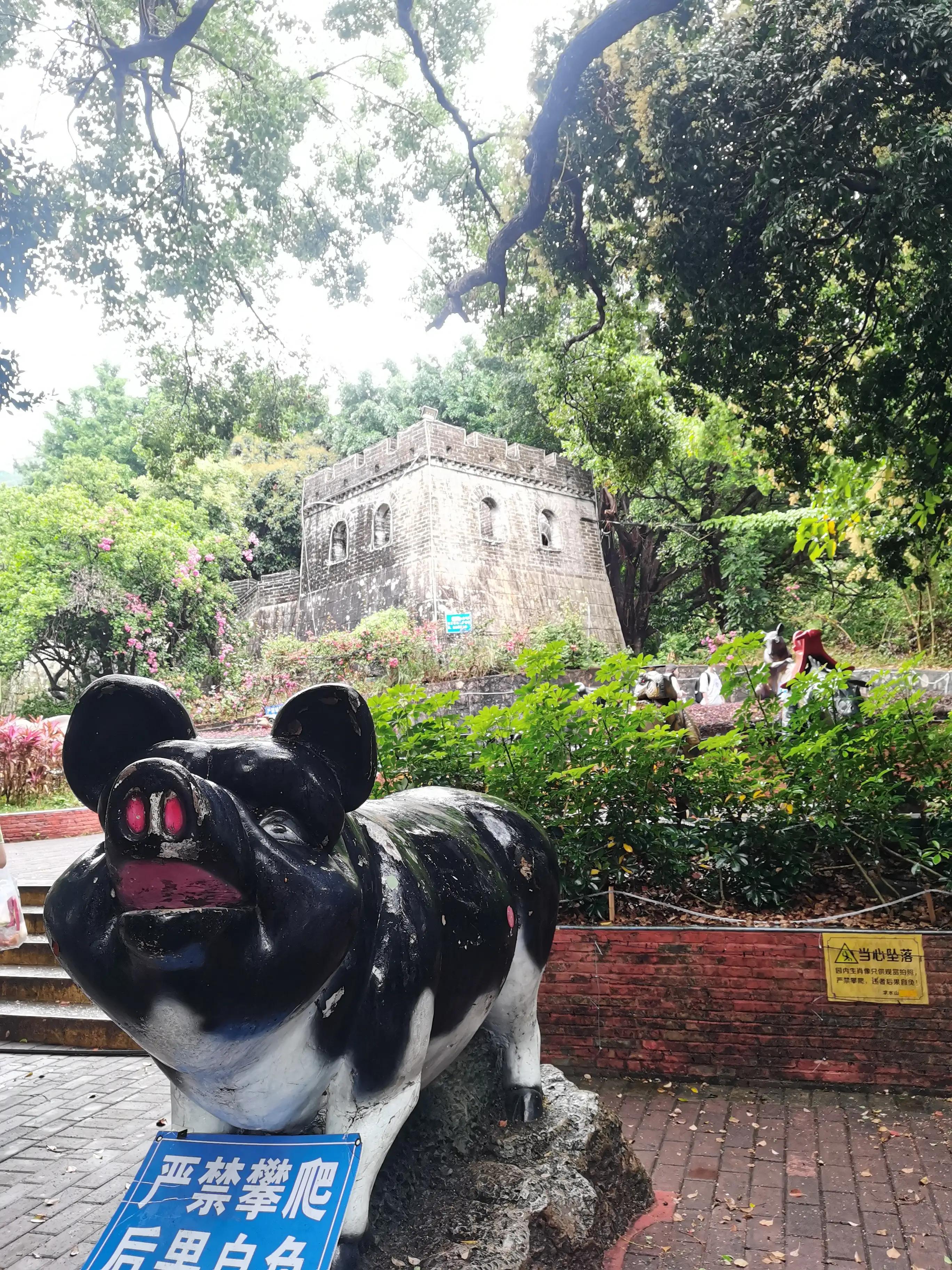 深圳求水山公园长城,深圳居然藏着一座小长城