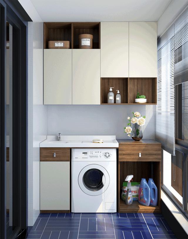 阳台洗衣柜位置要做防水吗,阳台洗衣柜是木质的怎样防水