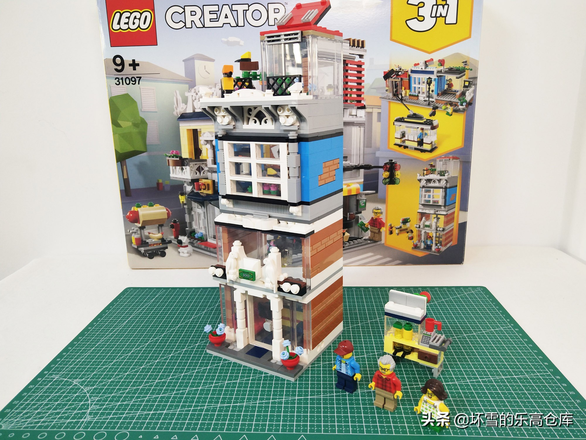 又大又炫酷的城市乐高,乐高创意百变街