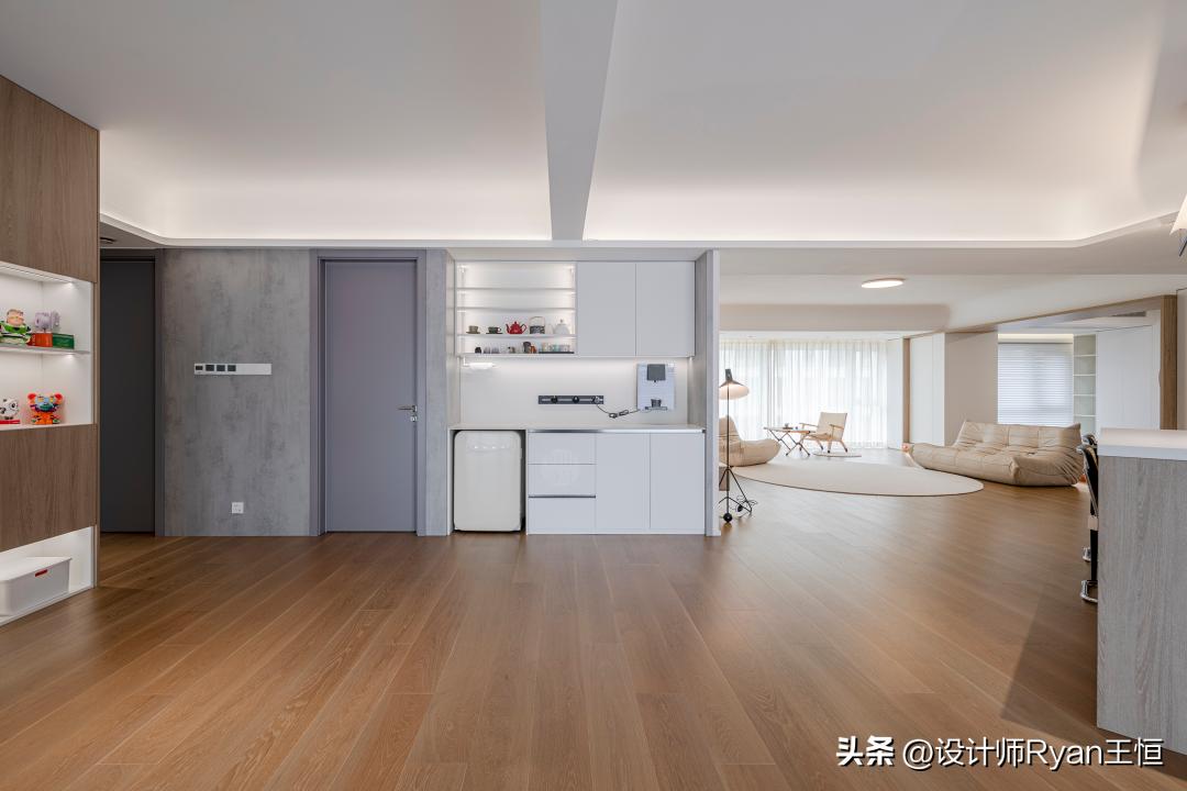 230㎡高质量亲子宅：拆掉一间房，打造超大陪伴式亲子空间