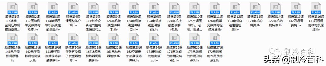 制冷与空调设备安装维修实操视频,暖通空调资料范例
