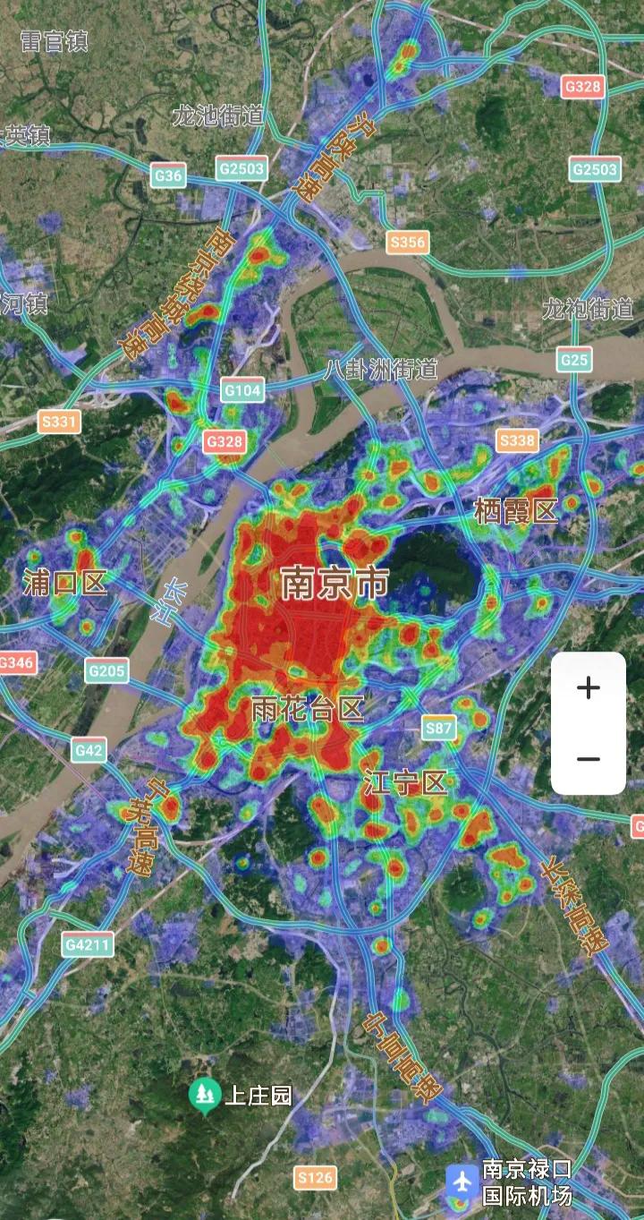 南京六合溧水和高淳,南京浦口和六合