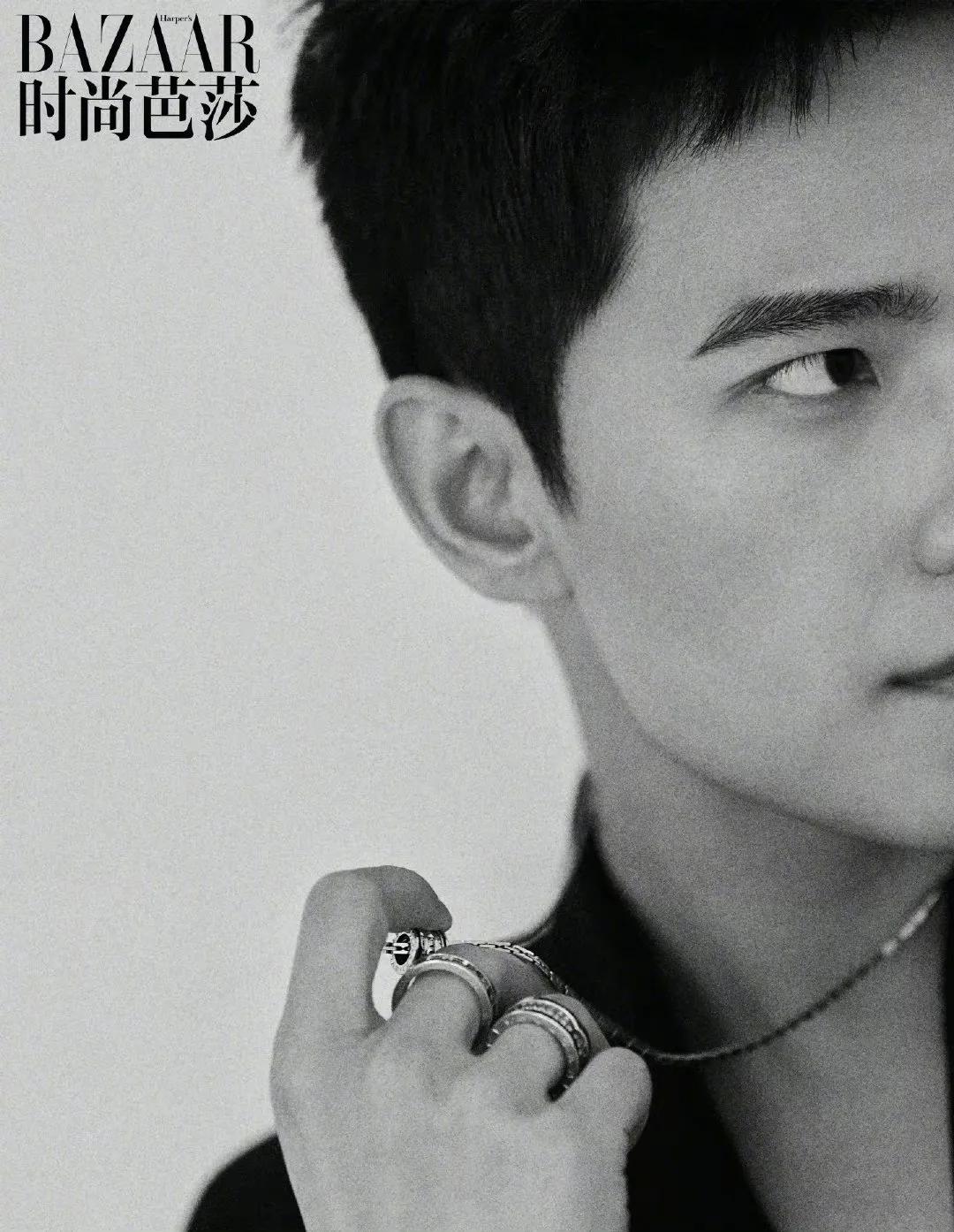 杨洋时尚芭莎十一月刊封面照片,时尚芭莎慈善之夜2019杨洋