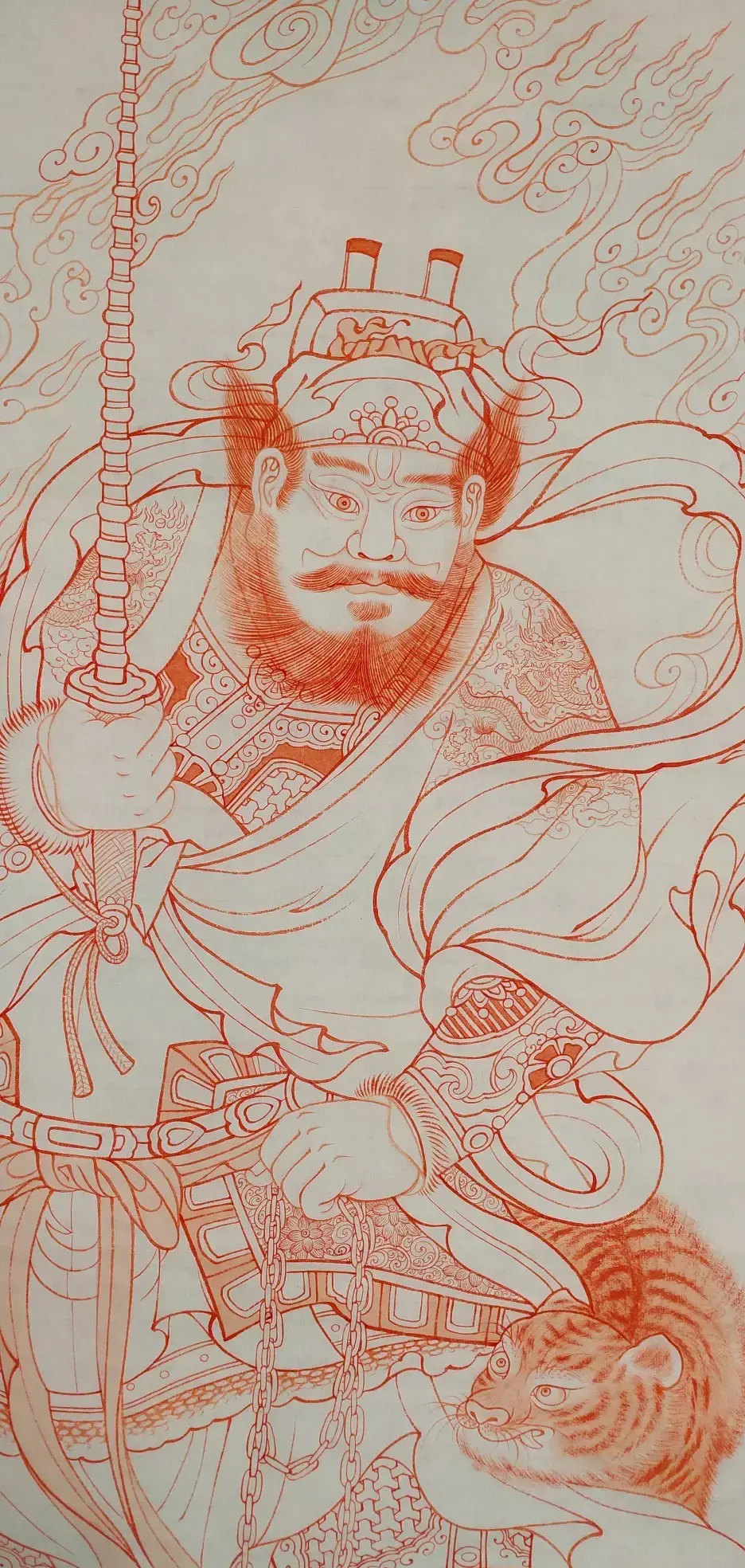 财神赵公明手机壁纸,赵公明招财壁纸