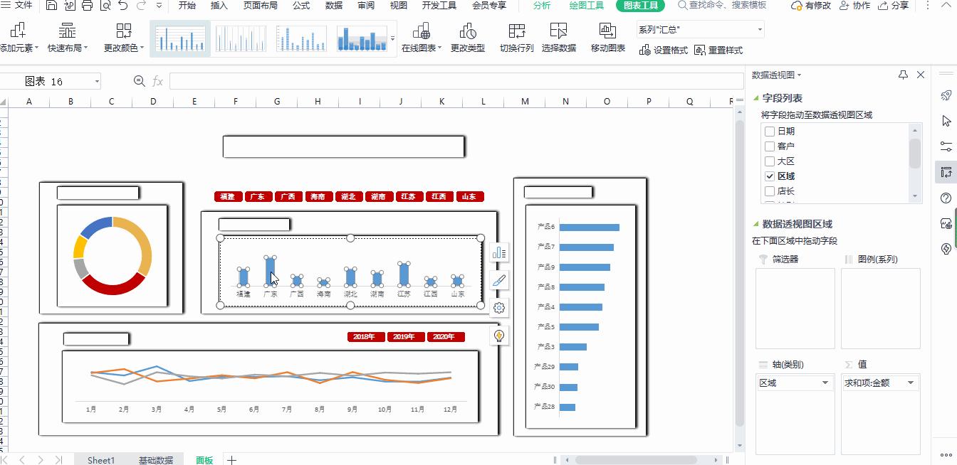 wps怎么制作动态图,wps动态图表数据分析
