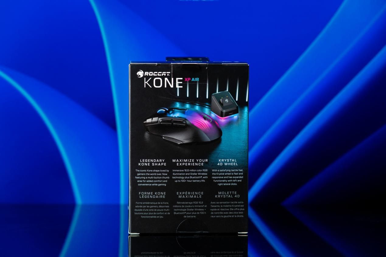 专业操控也可以很RGB冰豹KoneXPAir无线游戏鼠标体验