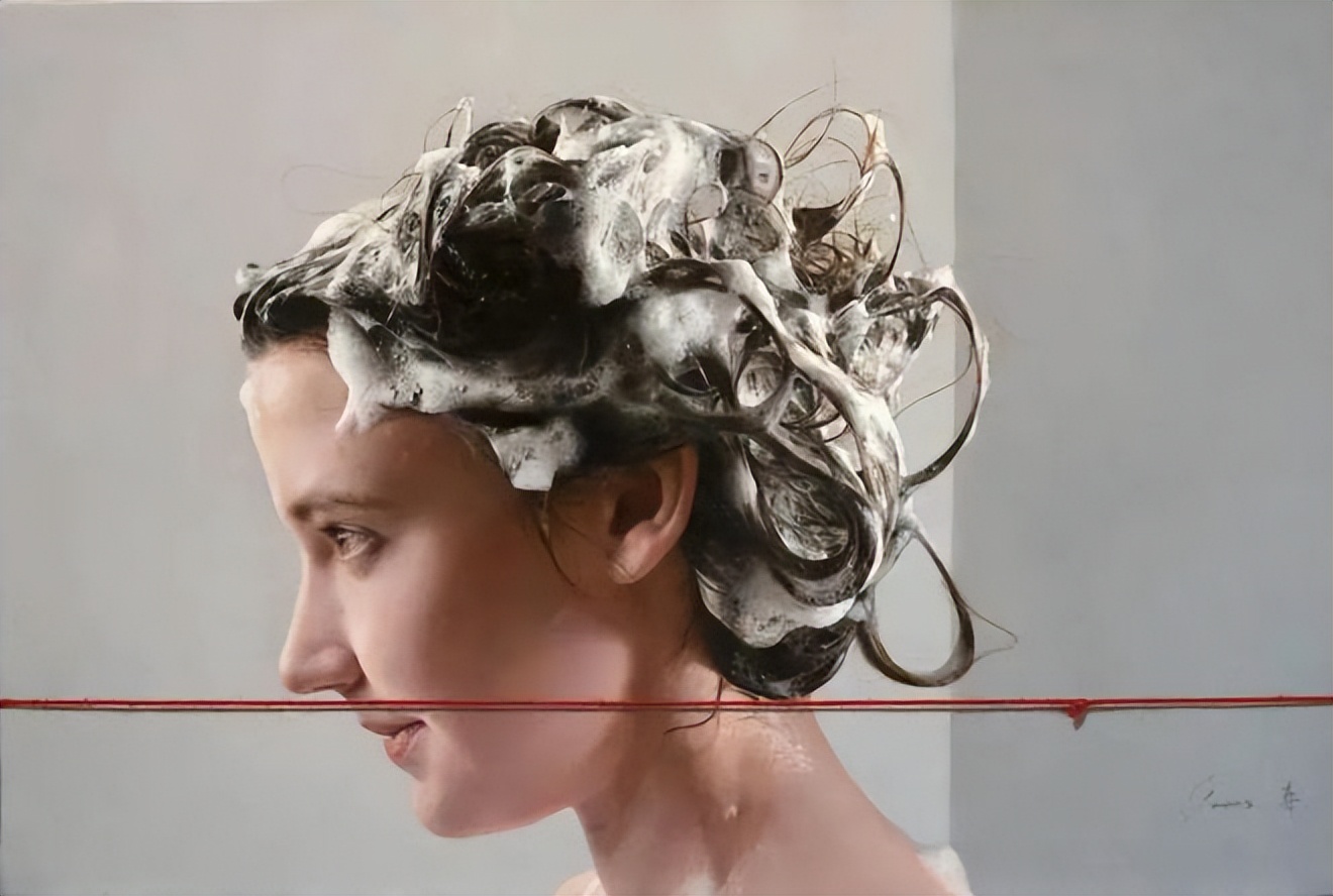 蔡杰超写实油画作品欣赏图文,蔡杰写实油画原画