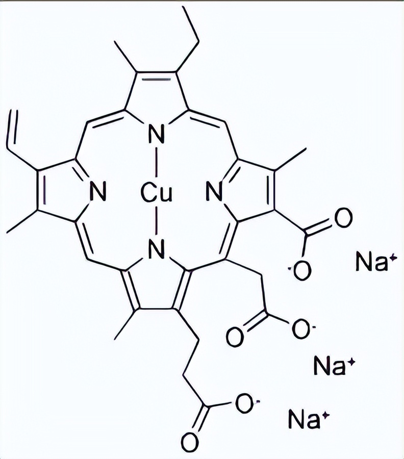 叶绿素铜钠注射液说明书,叶绿素铜钠水溶液