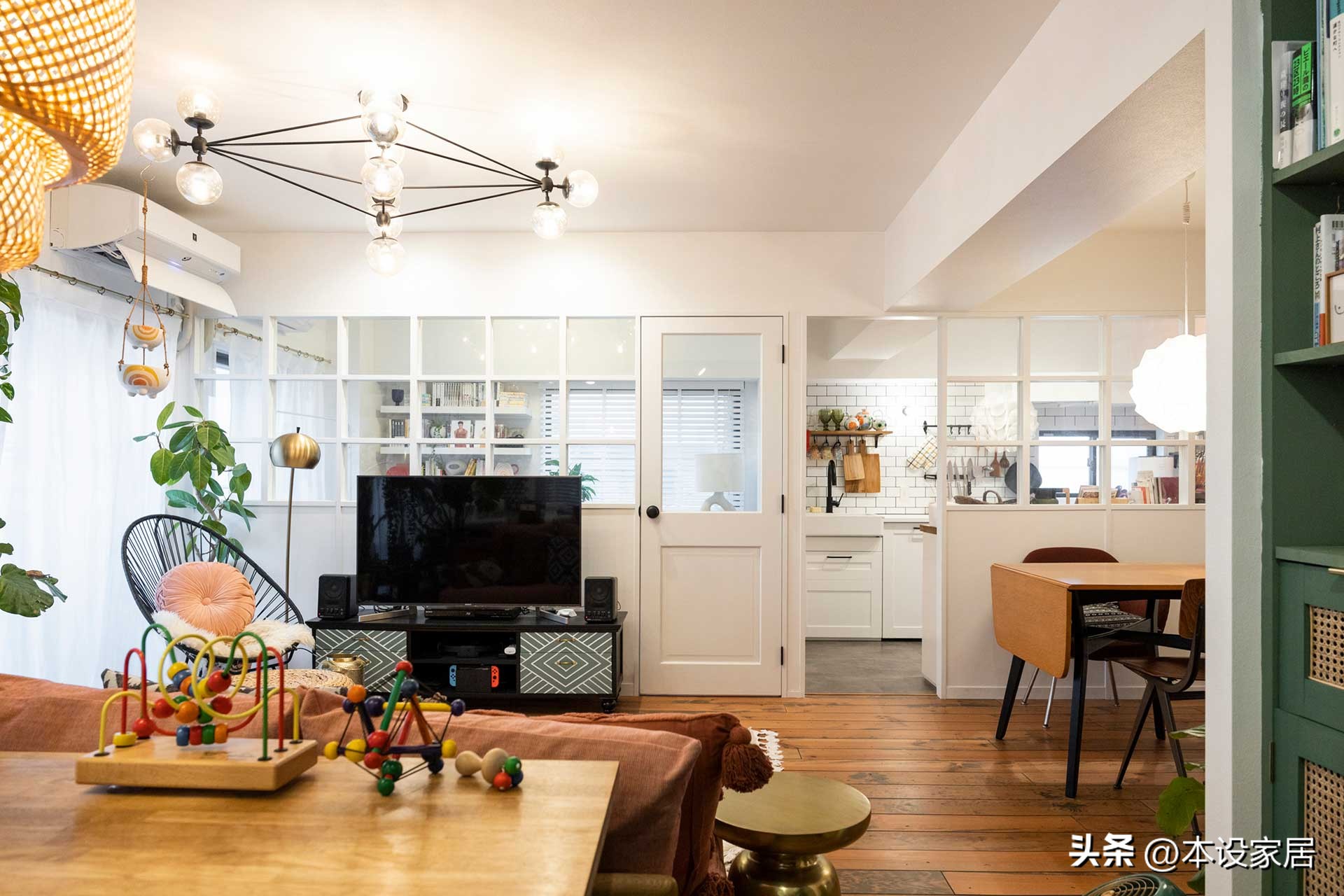 高颜值的50平米房间布置图,房间布置艺术感小家