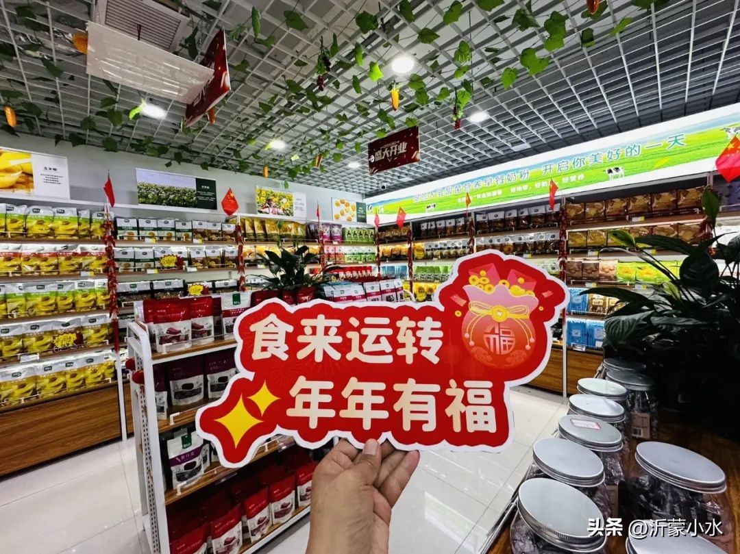 垦荒人临沂,年货节嗨购集市