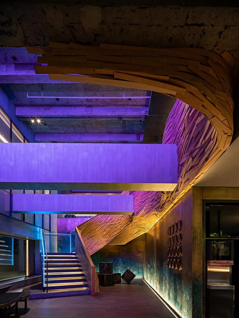 新型餐馆造型设计,创意餐馆设计效果图