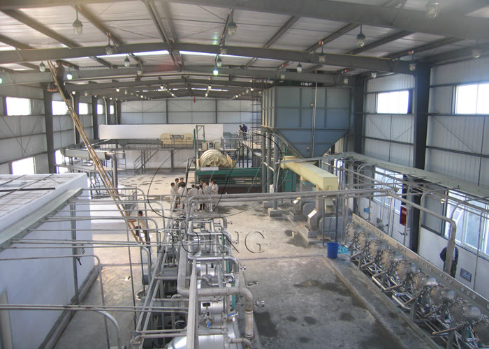 红薯淀粉加工的设备有哪些,红薯淀粉设备全自动