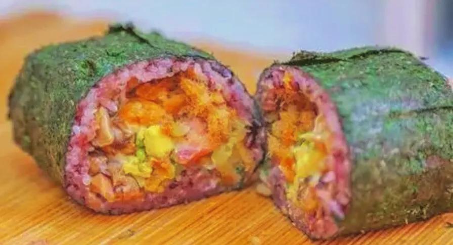 小本生意月入2万,五彩饭团的做法视频