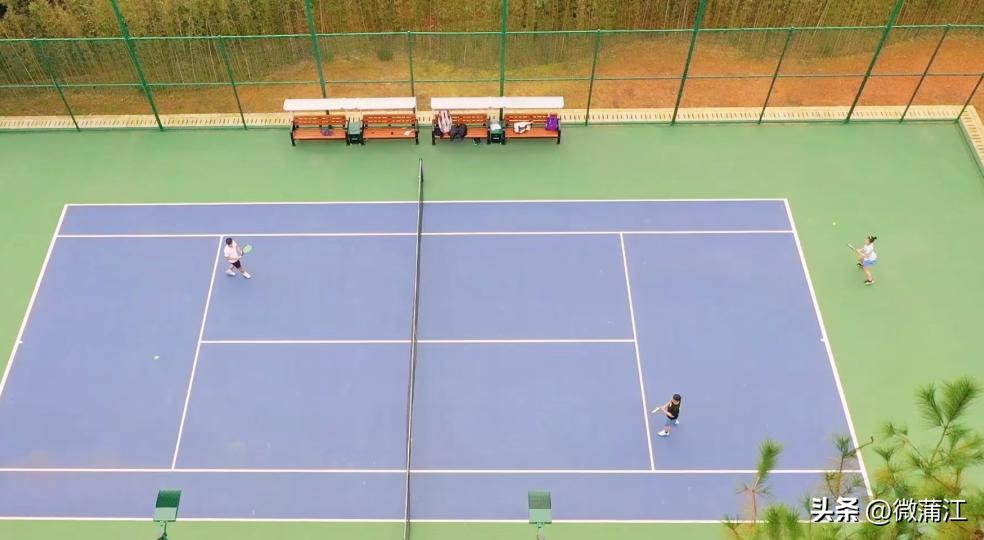 四川省蒲江县最美生态乡村,蒲江网球场