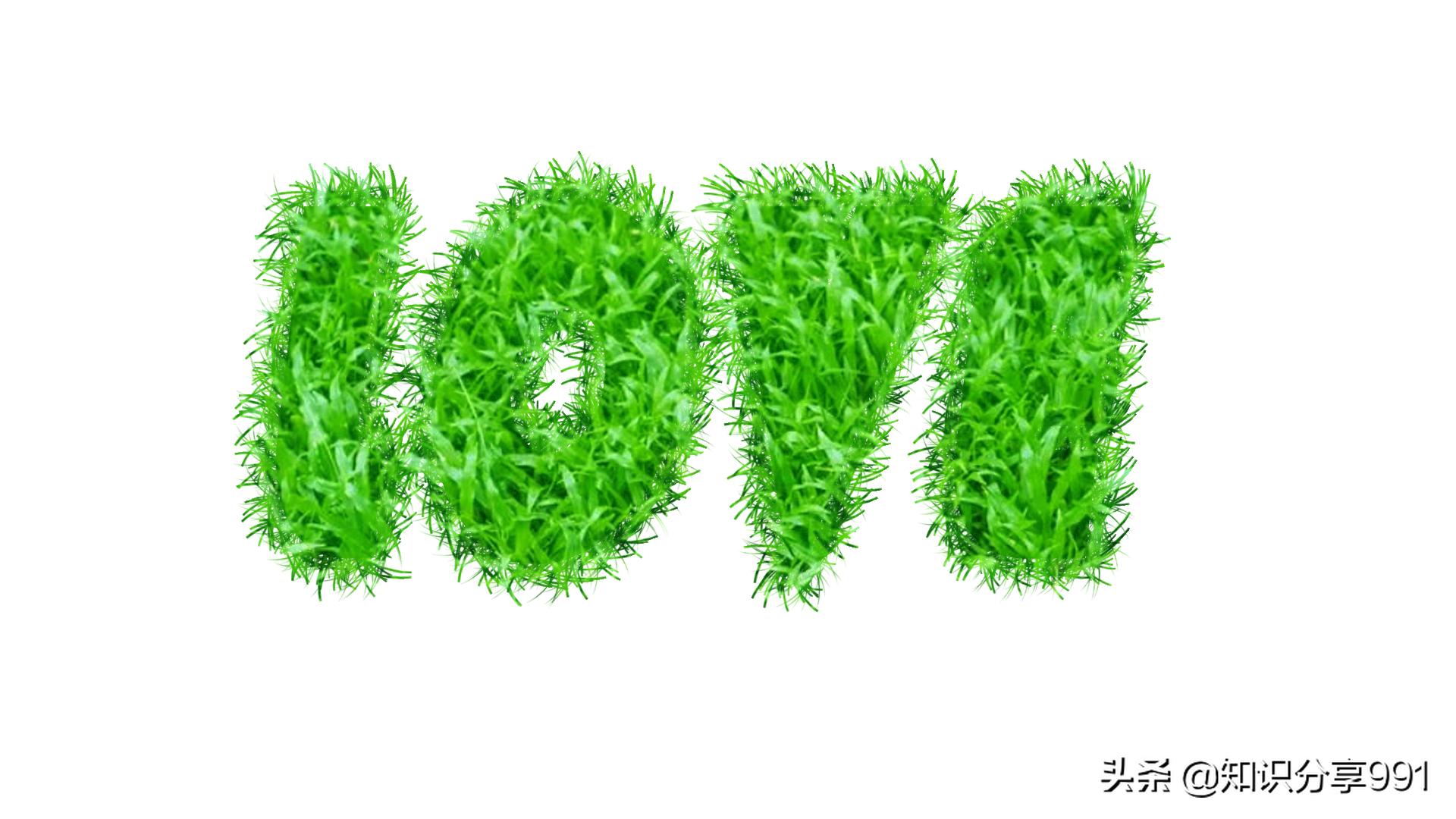 长草的数字0立体效果制作流程