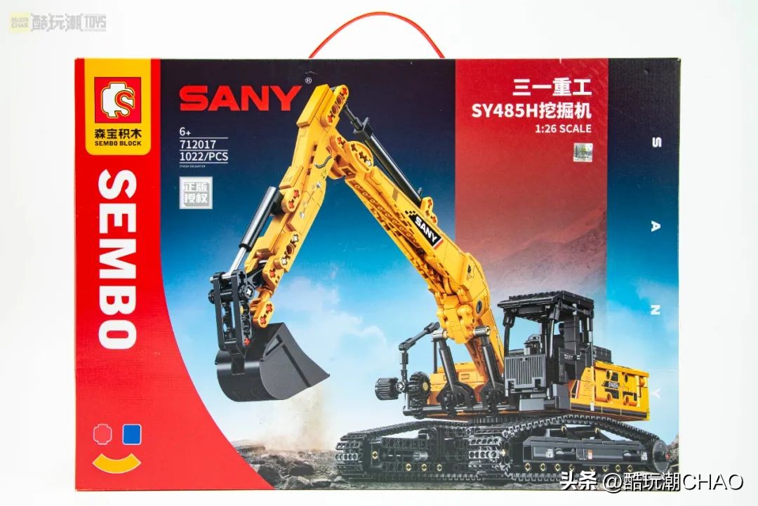 森宝积木三一重工系列拼搭视频,森宝积木三一重工吊车拼装视频