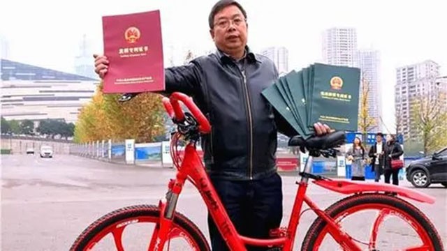 自行车发明人谢勇,谢勇新型自行车