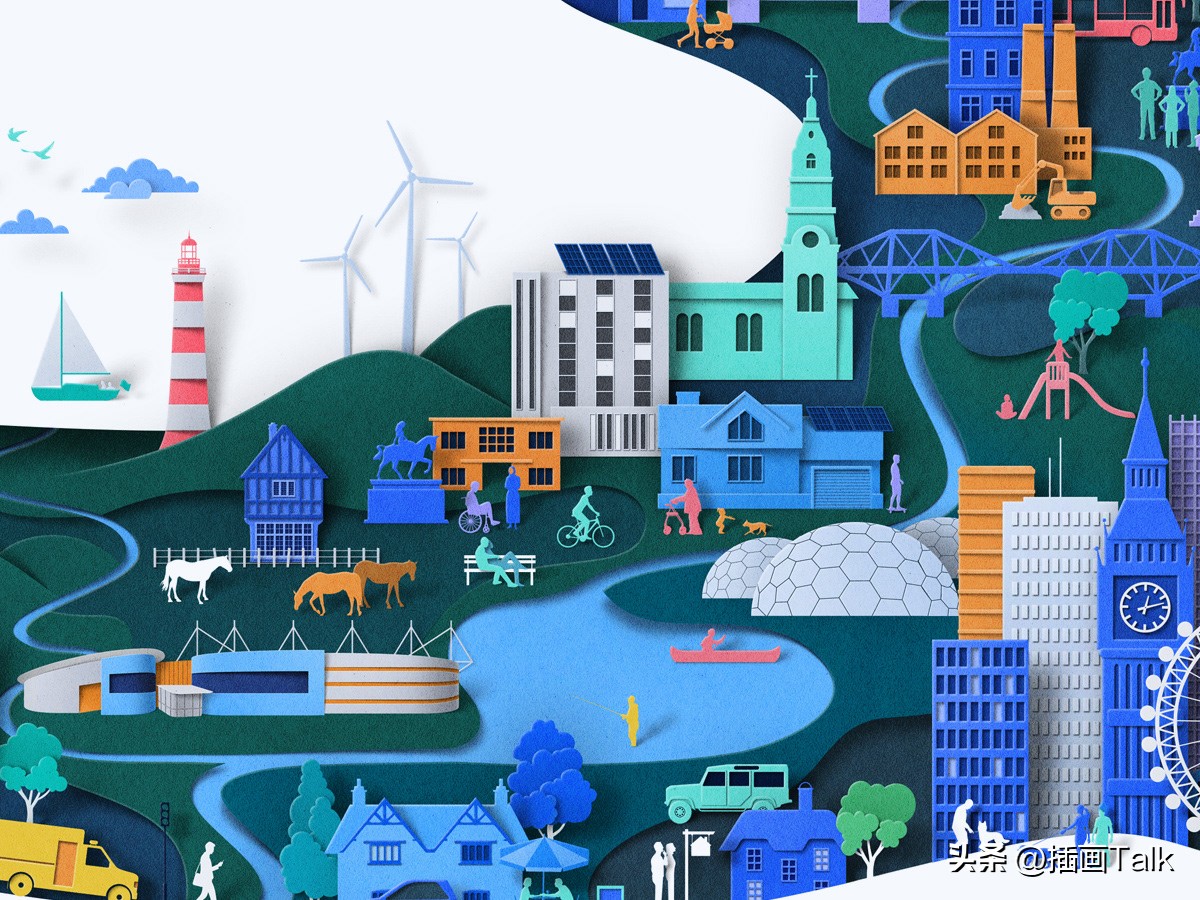 意大利插画师插画作品,意大利插画师插画作品春天