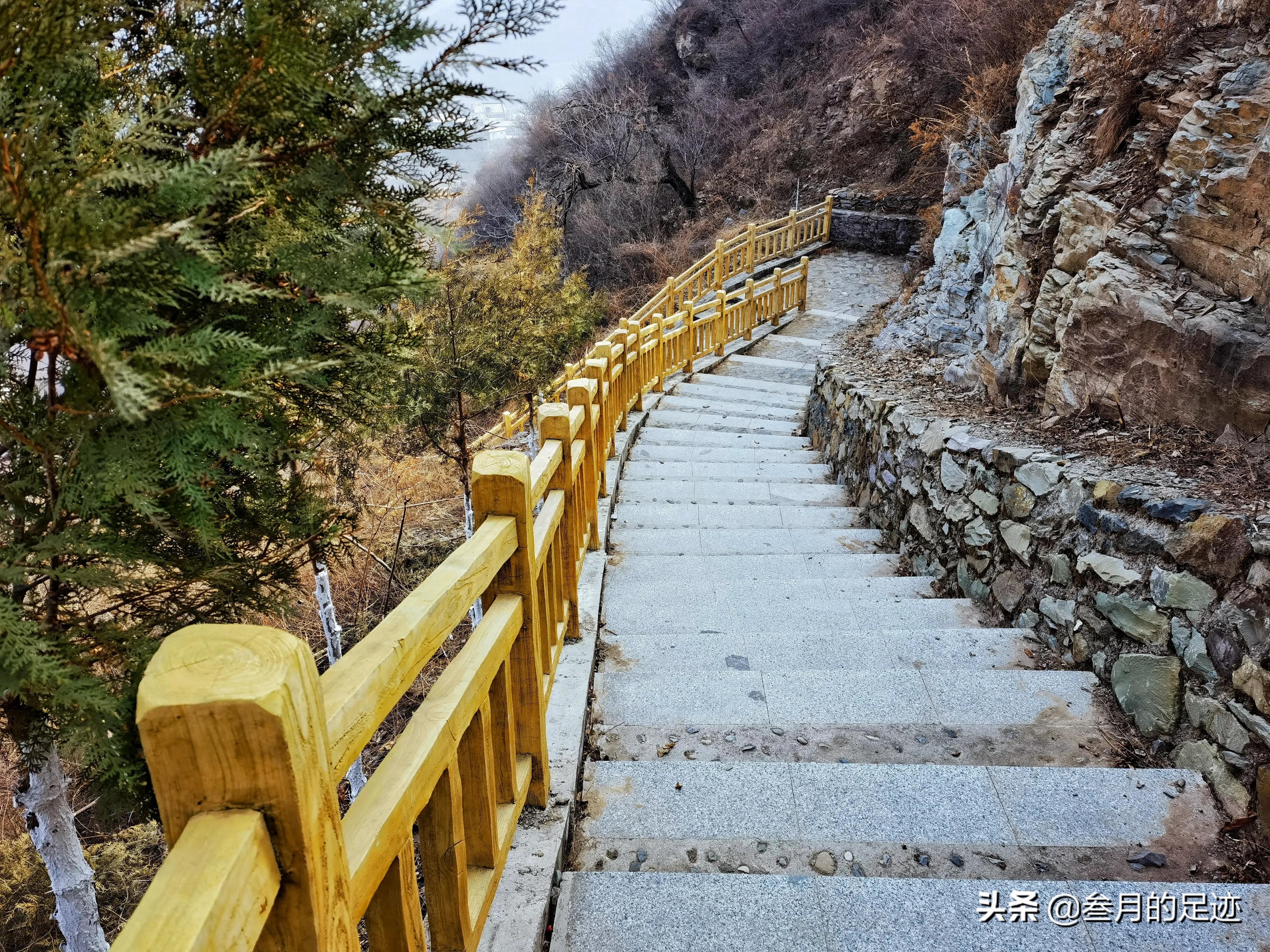 北京房山现在蒲洼梯田赏花,房山大安山梯田观景台