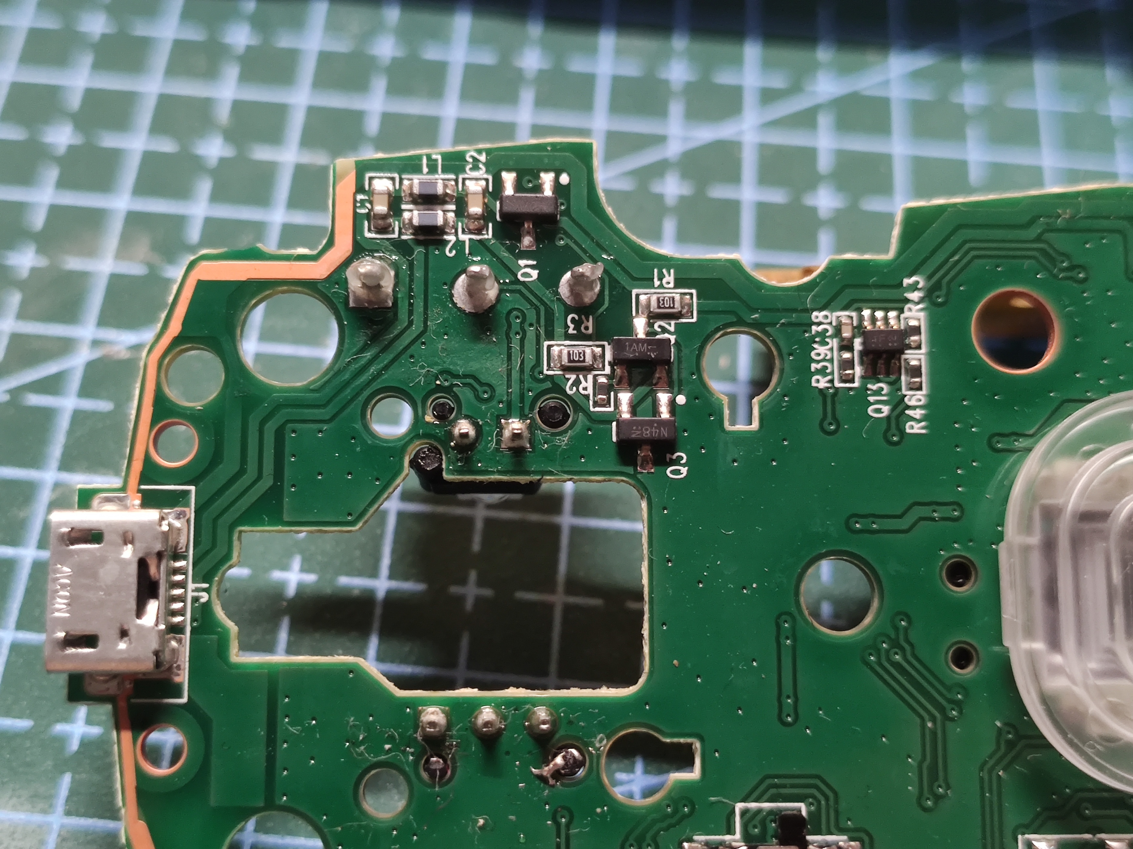 罗技鼠标mxanywhere2s怎么拆开,罗技mxanywhere2s用低端微动