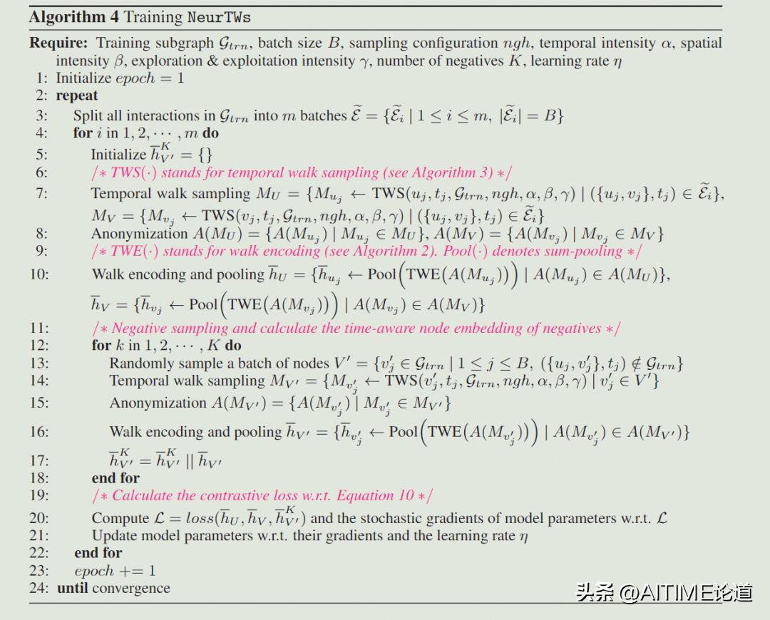 干货！神经时间游走：连续动态图上的表征学习