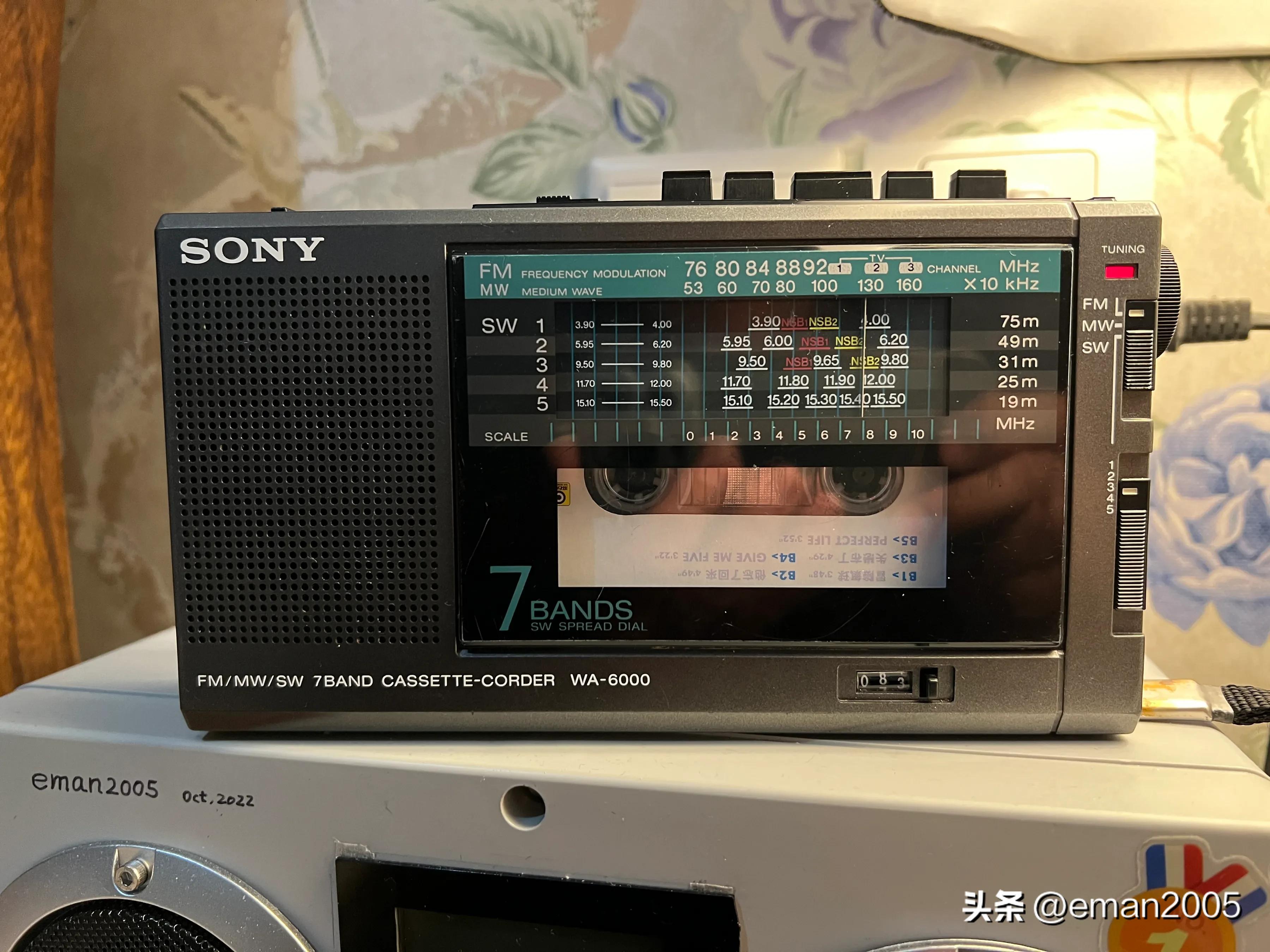 索尼收录机w600维修,索尼cfs-w600收录机维修