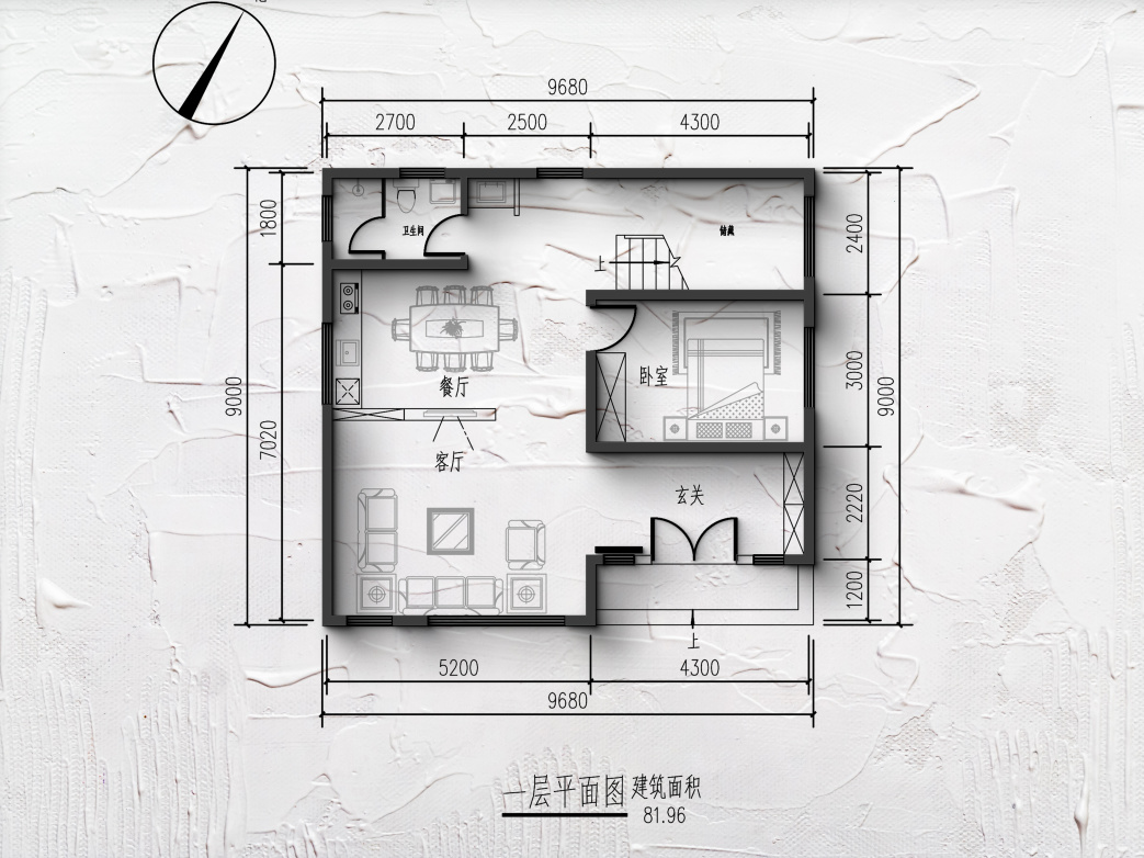 2021现代风三层别墅面宽9米x13米,三层自建房现代风100平
