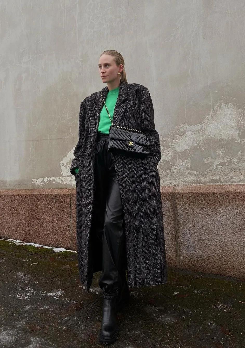 收藏大衣的方法和技巧,大衣穿搭150显高显气质