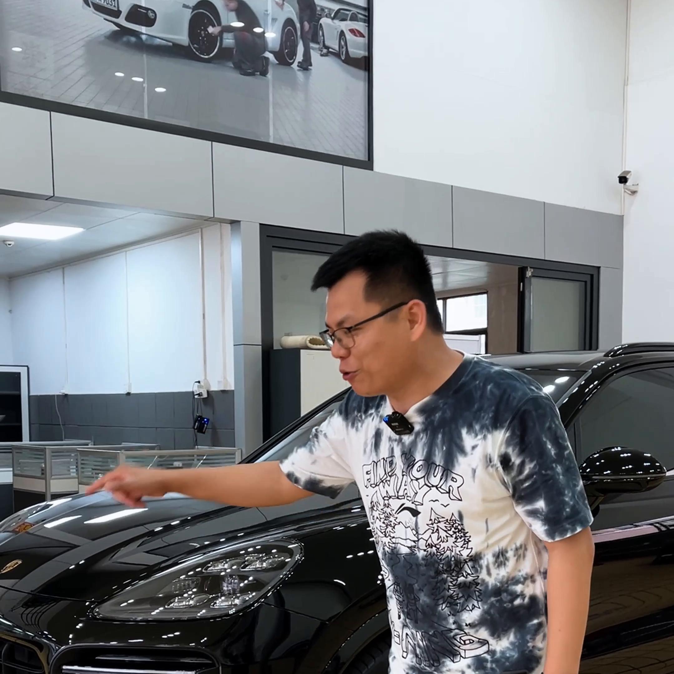 辅助系统必须拉满才能配的上潮汕的强盛集团保时捷卡宴！#...