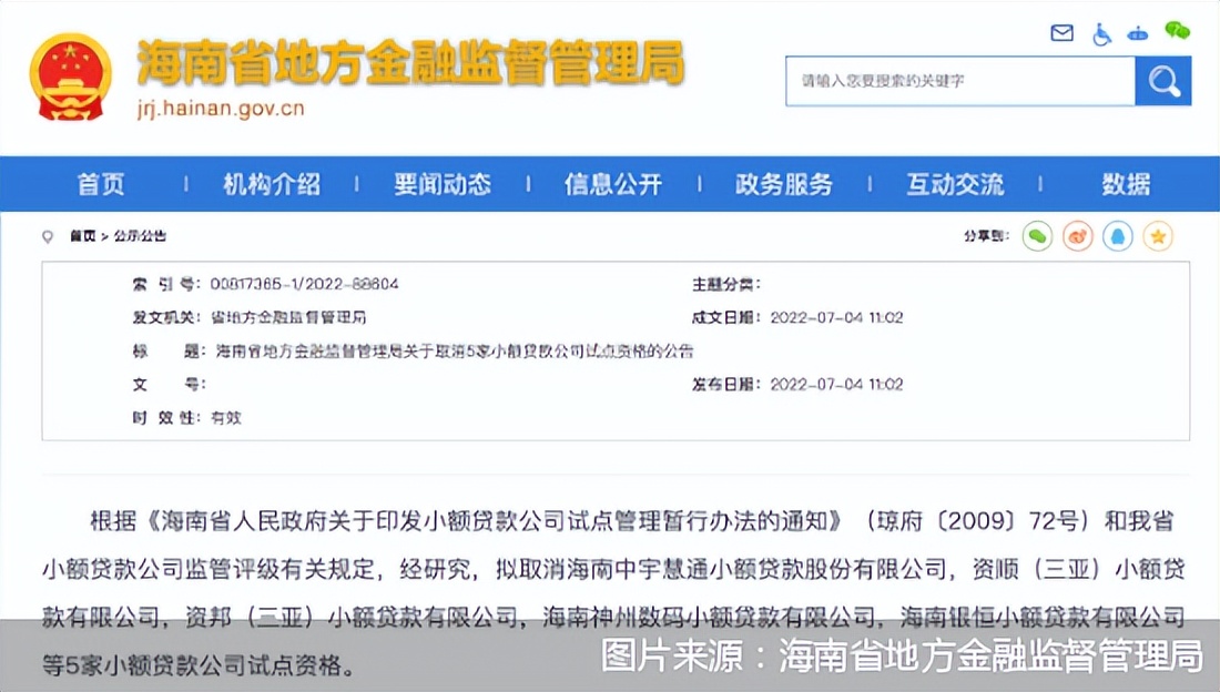 多家小额贷款还不上,哪22家小贷公司遭遇清退